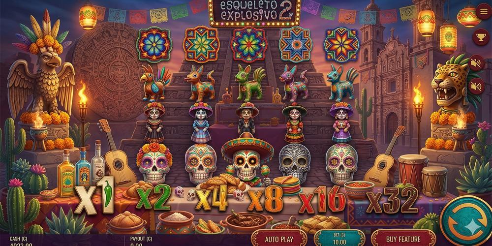 Esqueleto Explosivo 2 Slot casino con Esqueleto Explosivo 2