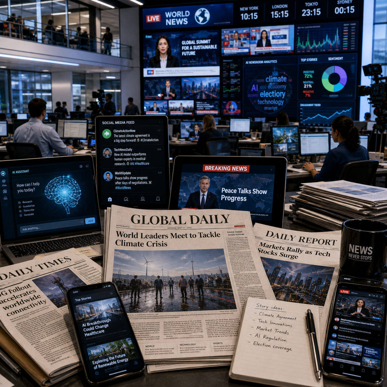Il futuro dei media tradizionali tra social e intelligenza artificiale